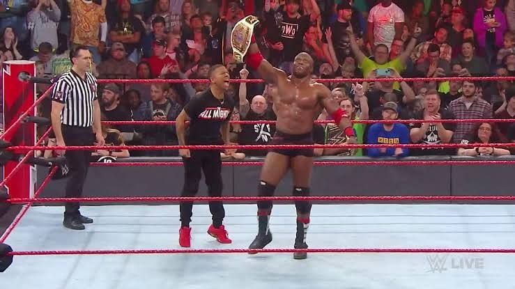 The current Intercontinental champion Bobby Lashley
